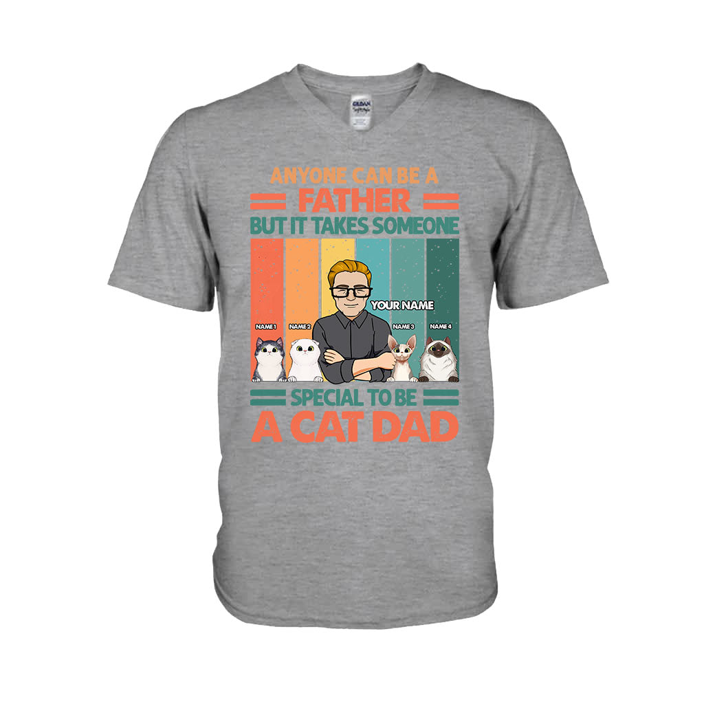 Someone Special To Be A Catdad - Personalized Father's Day T-shirt and Hoodie