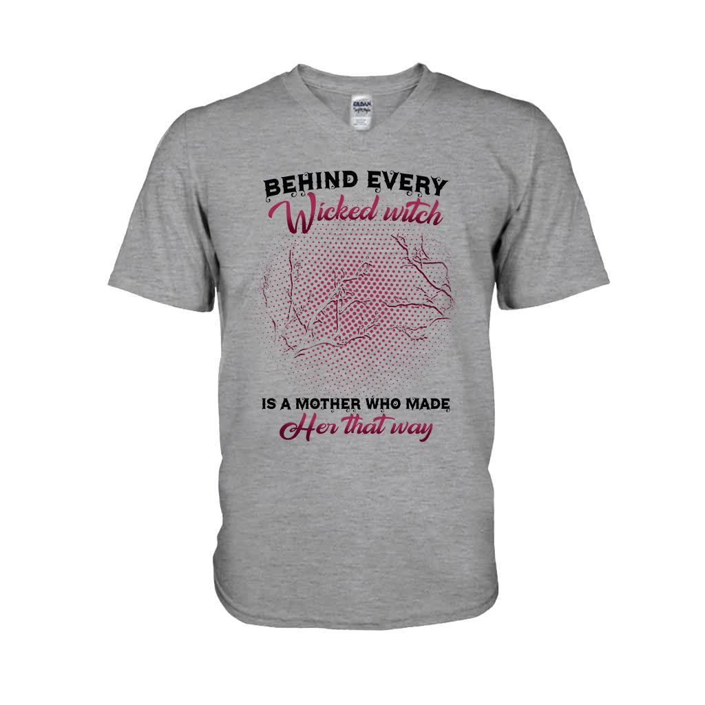 Behind Every Wicked Witch Is A Mother Personalized T-shirt And Hoodie