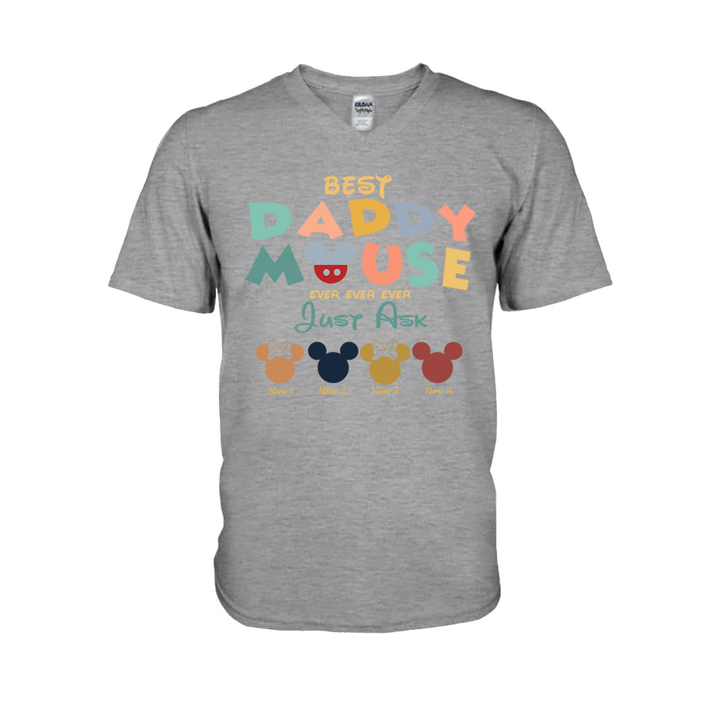 Best Daddy Ever - Personalized Father's Day Mouse T-shirt and Hoodie
