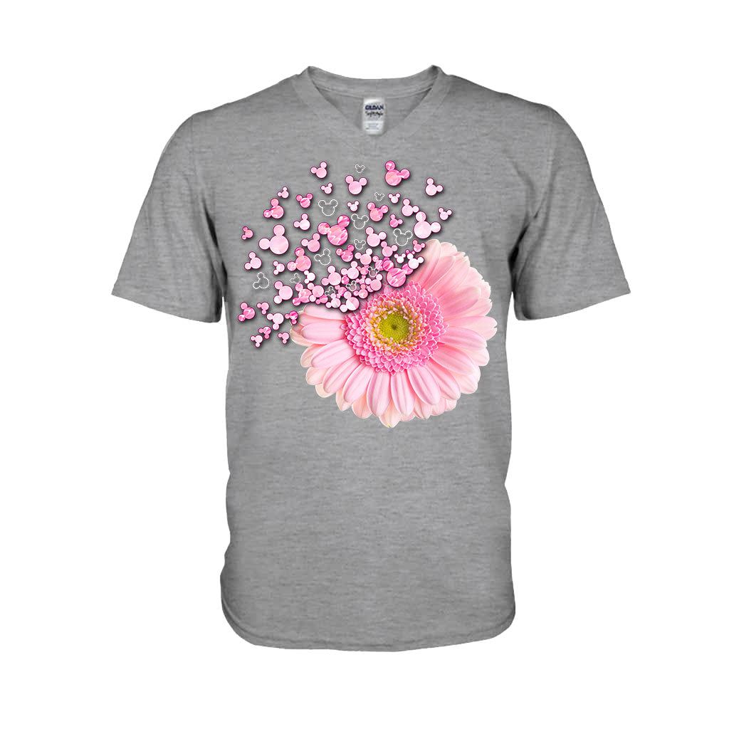 Flower - Mouse T-shirt and Hoodie