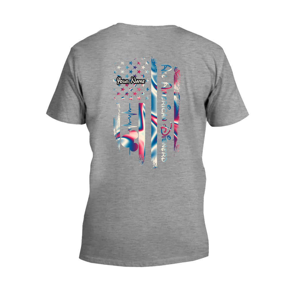 Magic Mouse Ears - Personalized Independence Day T-shirt and Hoodie