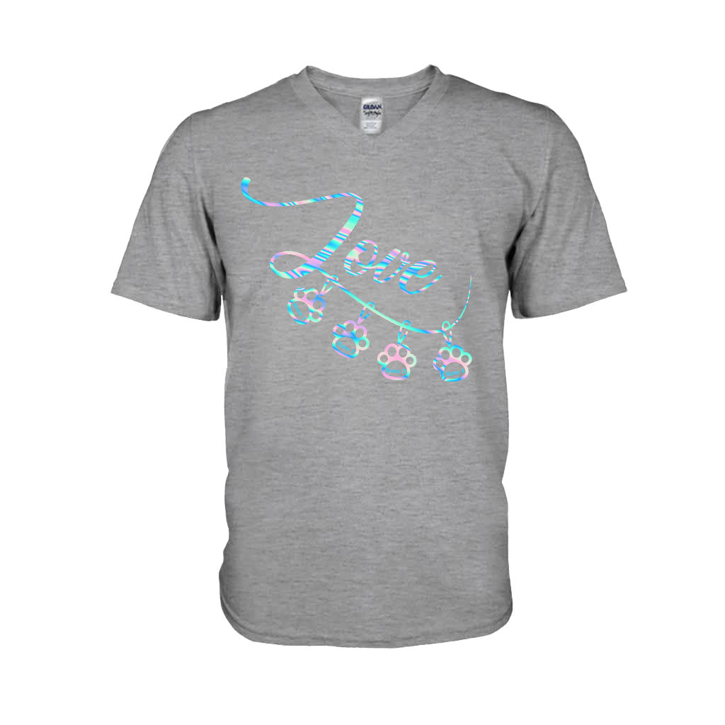 Love - Personalized Dog T-shirt and Hoodie