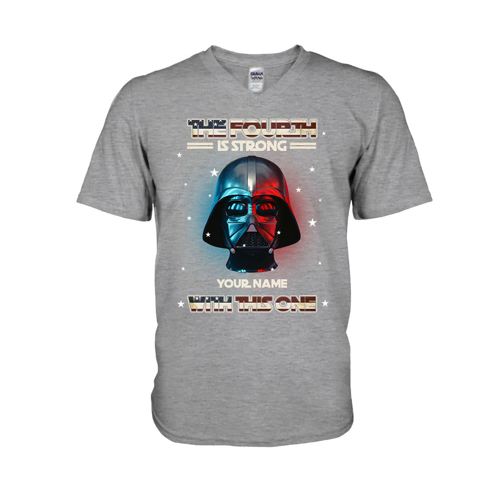 The Fourth Is Strong - Personalized Independence Day The Force T-shirt and Hoodie
