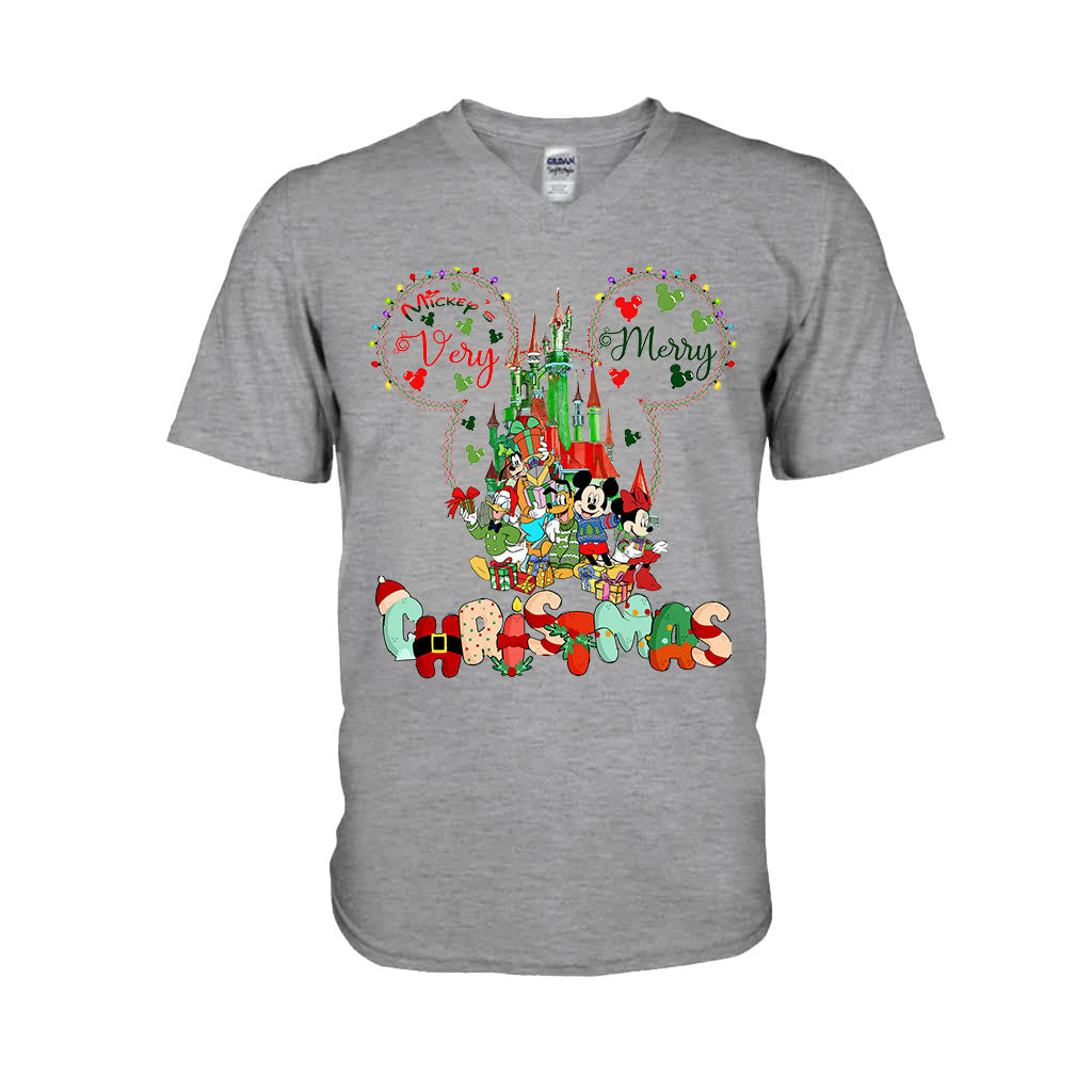 Merry Christmas - Christmas Mouse T-shirt and Hoodie
