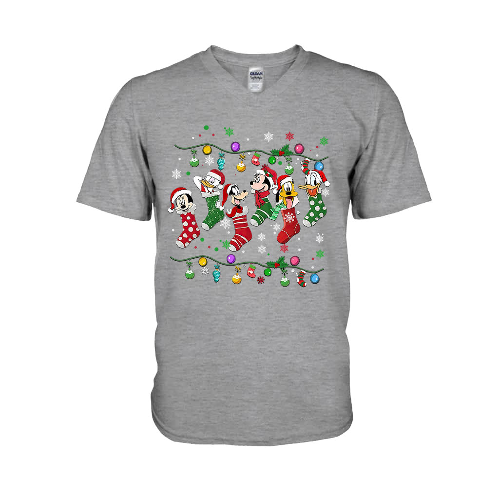 Merry Christmas - Mouse T-shirt and Hoodie