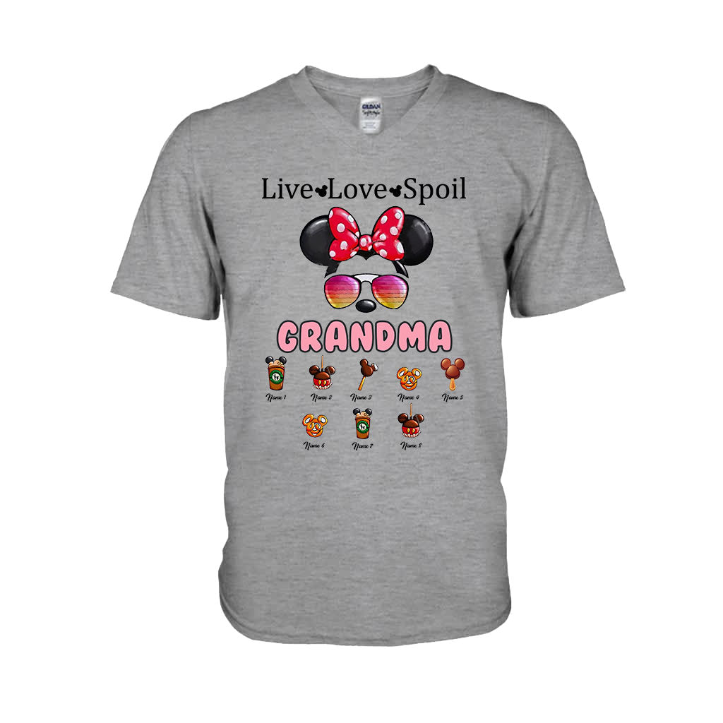 Live Love Spoil - Personalized Mouse T-shirt and Hoodie