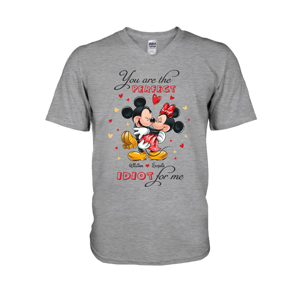 Perfect Idiot - Personalized Couple Mouse T-shirt and Hoodie