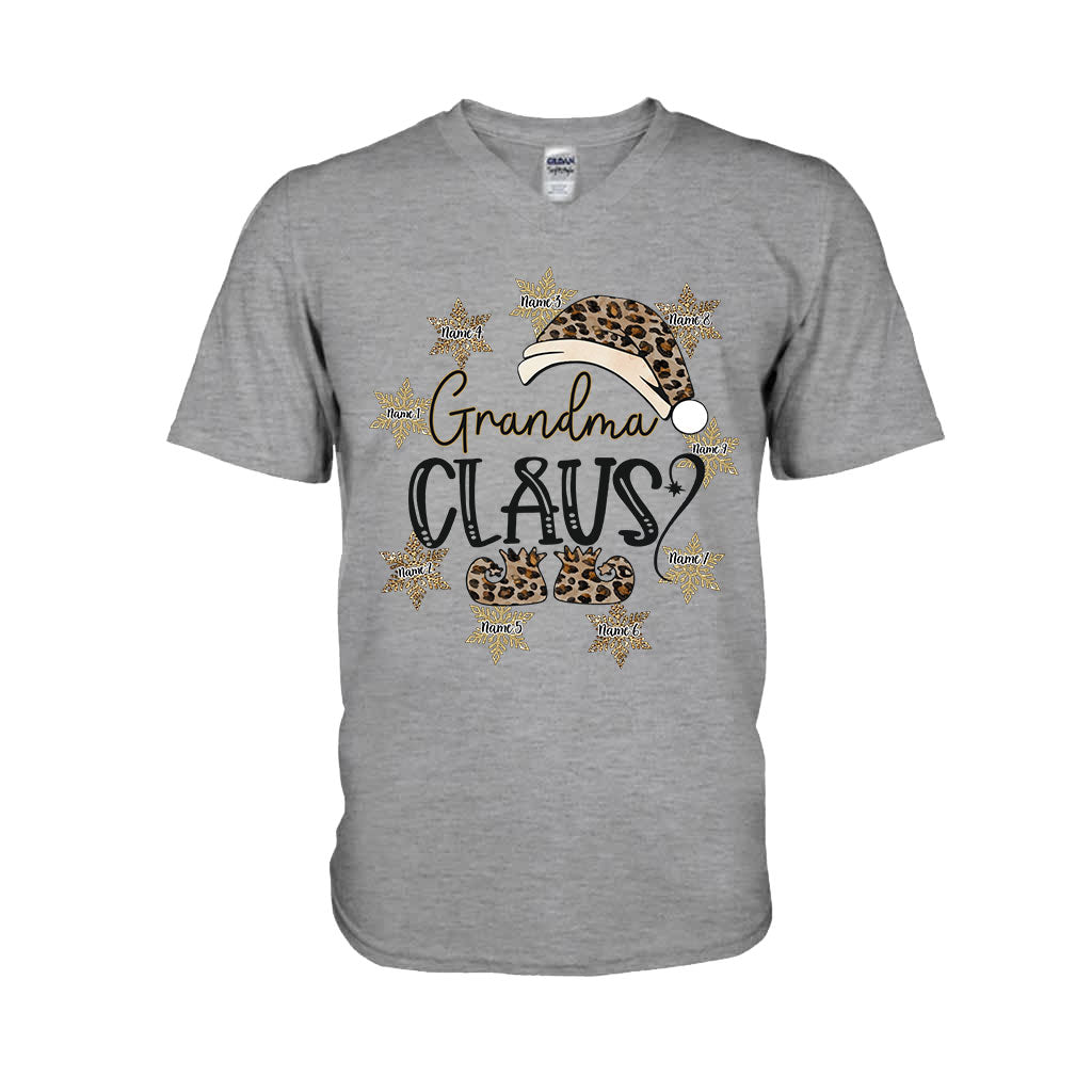 Grandma Claus - Personalized Christmas T-shirt and Hoodie