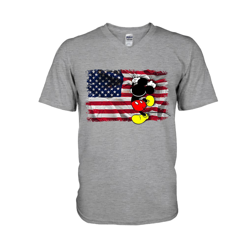 God Bless America - Independence Day Mouse T-shirt and Hoodie