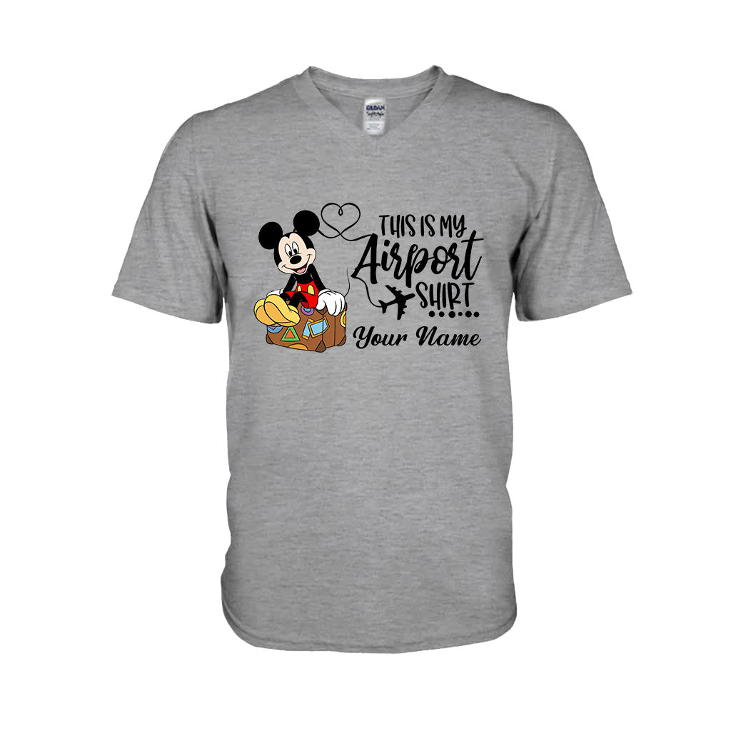 This Is My Airport Shirt - Personalized Mouse T-shirt and Hoodie
