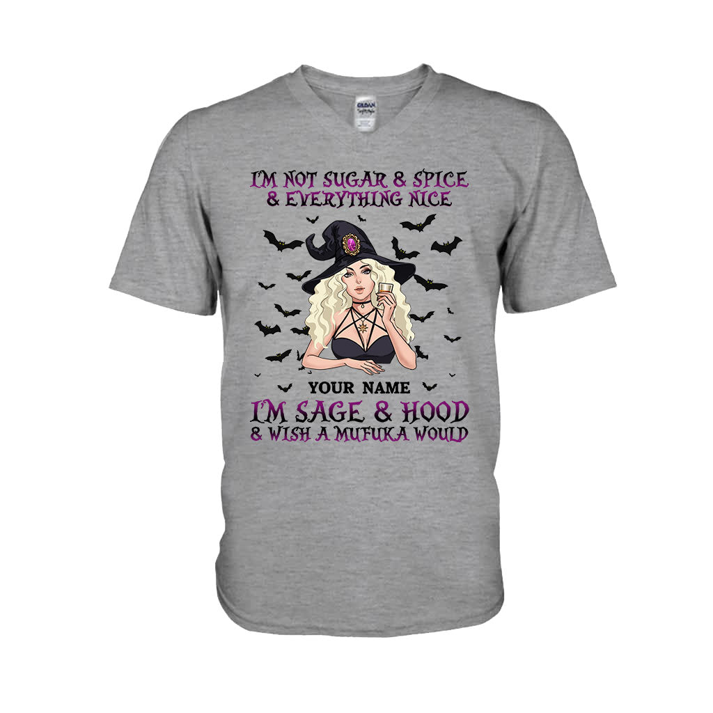 I'm Not Sugar And Spice And Everything Nice - Personalized Witch T-shirt and Hoodie