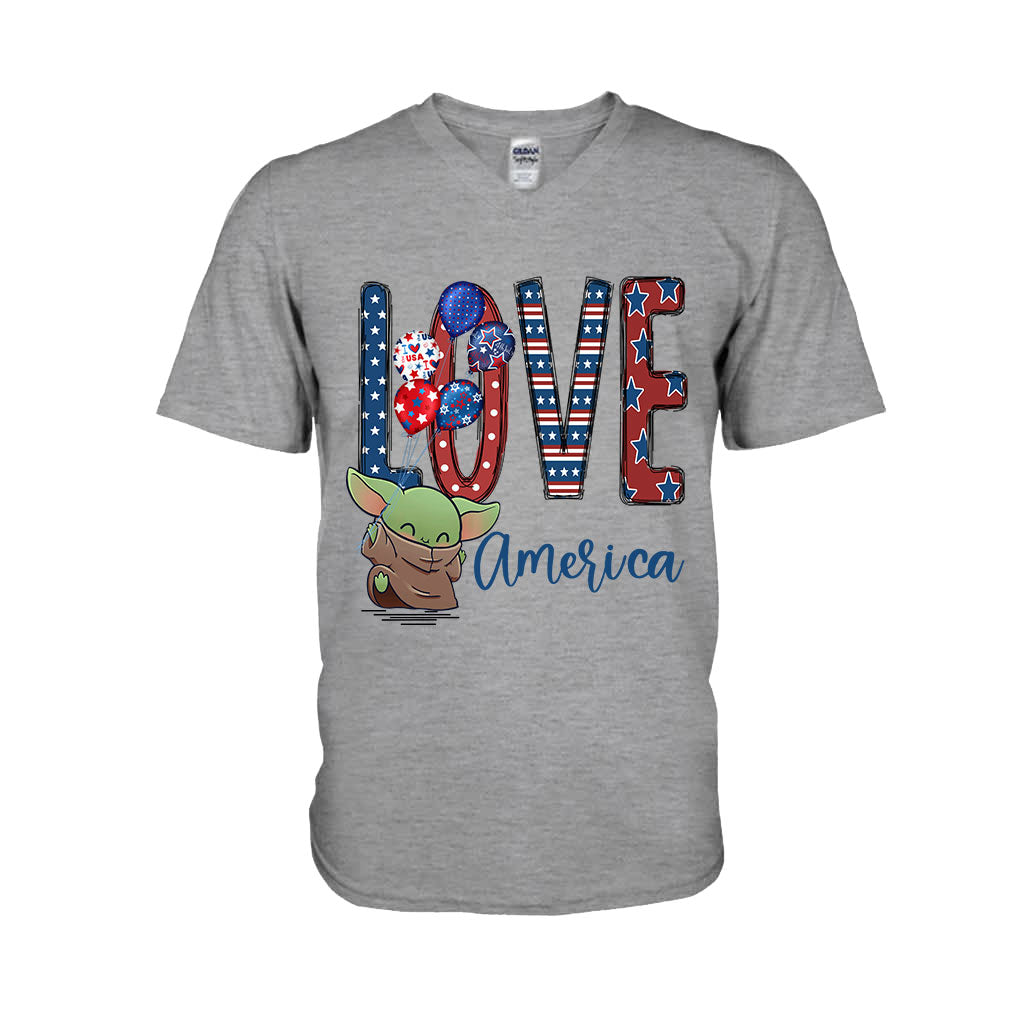 Love - Independence Day The Force T-shirt and Hoodie