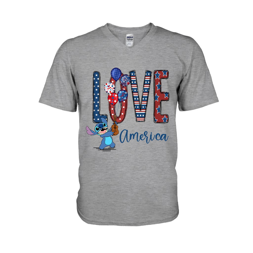 Love - Independence Day Ohana T-shirt and Hoodie