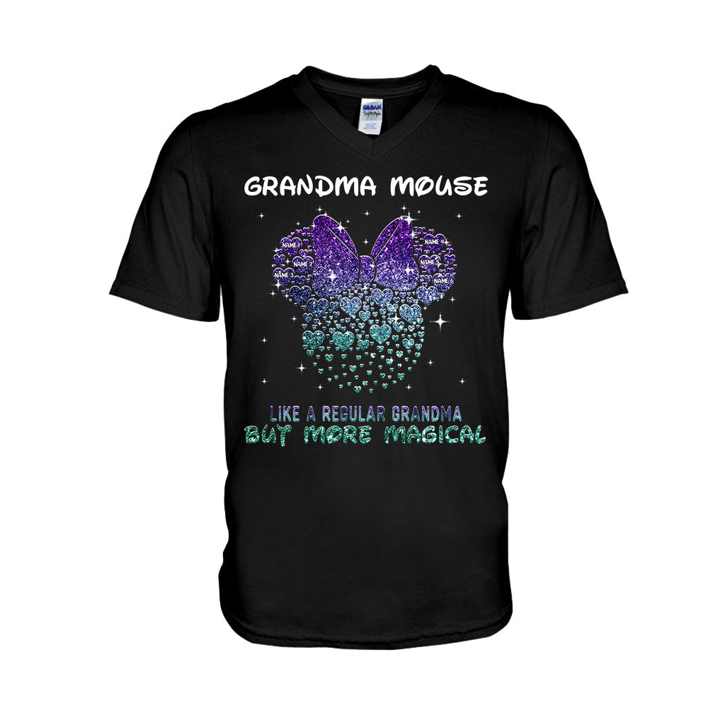 Grandma Mouse - Personalized Mother's Day T-shirt and Hoodie