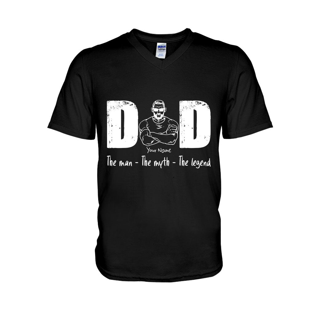 The Man The Myth The Legend - Personalized Father T-shirt and Hoodie