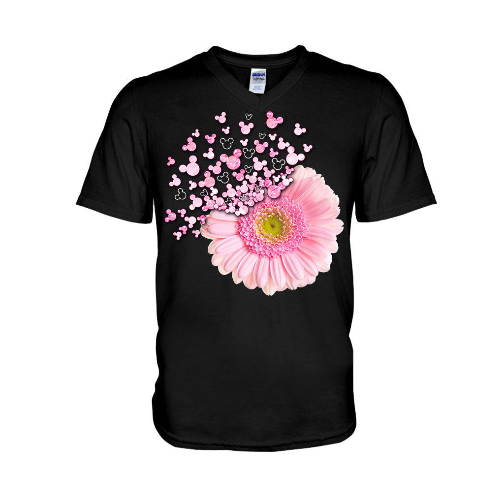 Flower - Mouse T-shirt and Hoodie