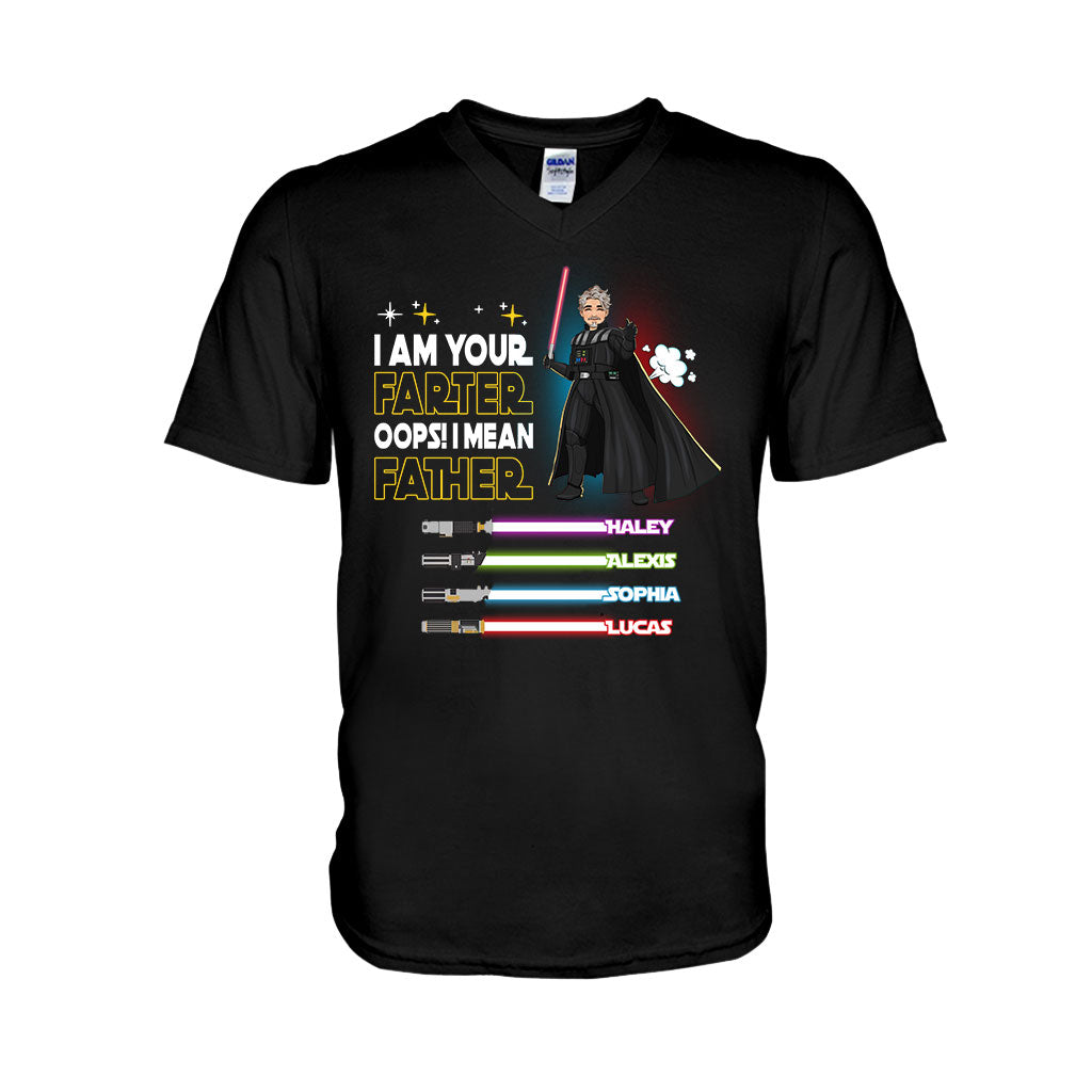 I'm Their Farter - Personalized Father T-shirt and Hoodie