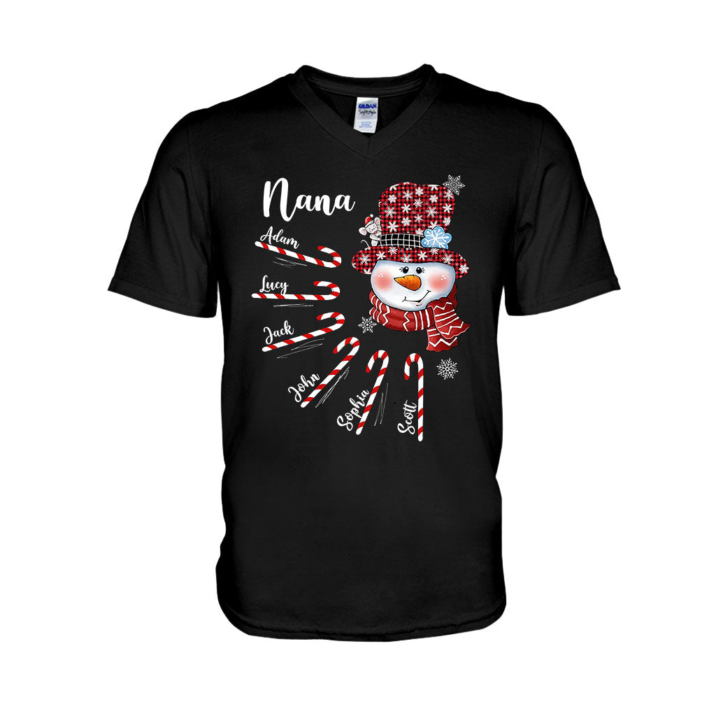 Rockin The Nana Life - Personalized Grandma T-shirt and Hoodie