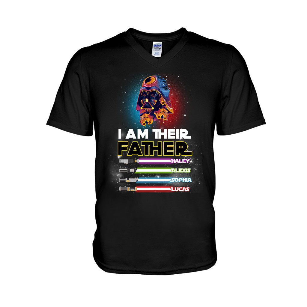 I Am Their Father - Personalized Gift For Father The Force T-shirt and Hoodie