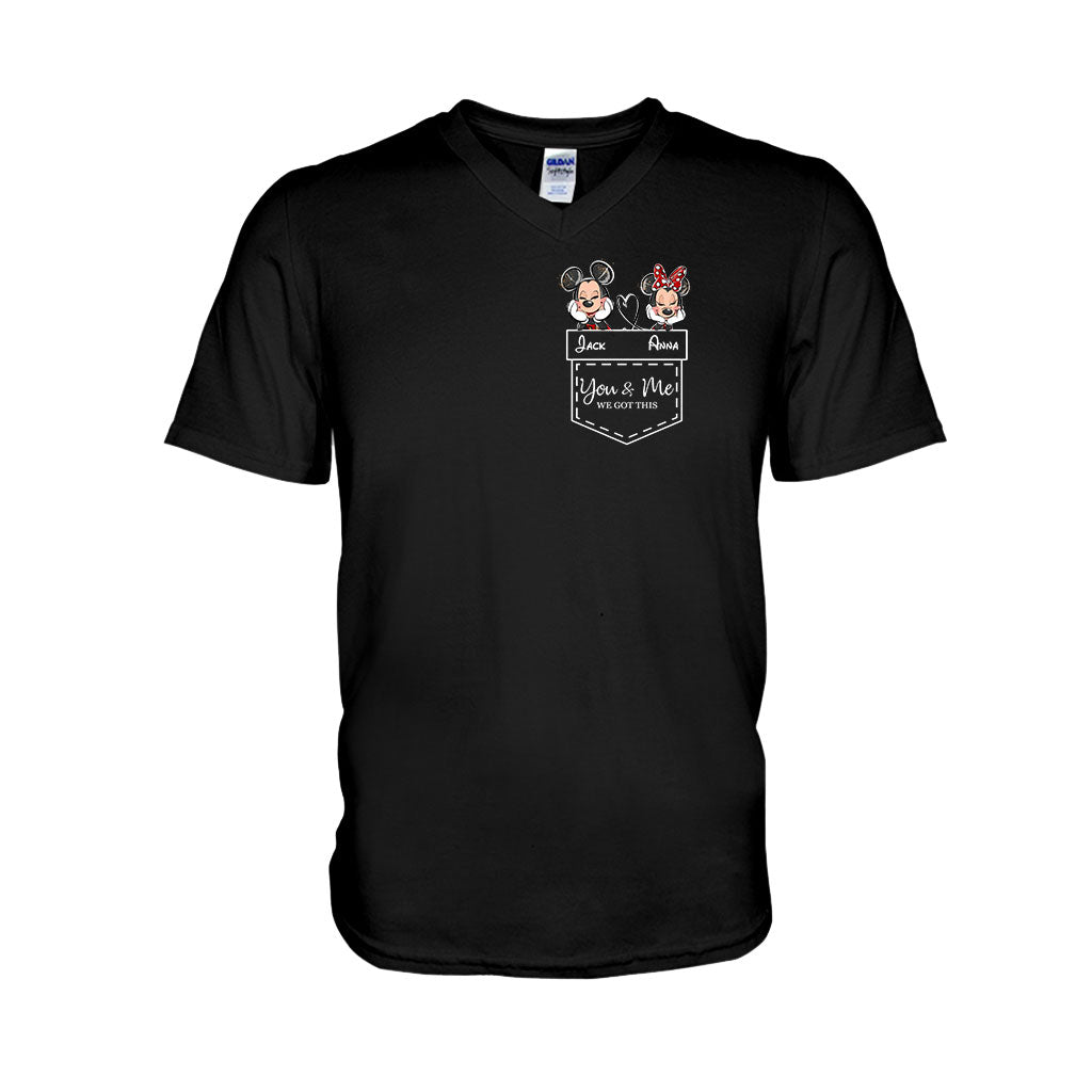 You & Me We Got This - Personalized Mouse T-shirt and Hoodie