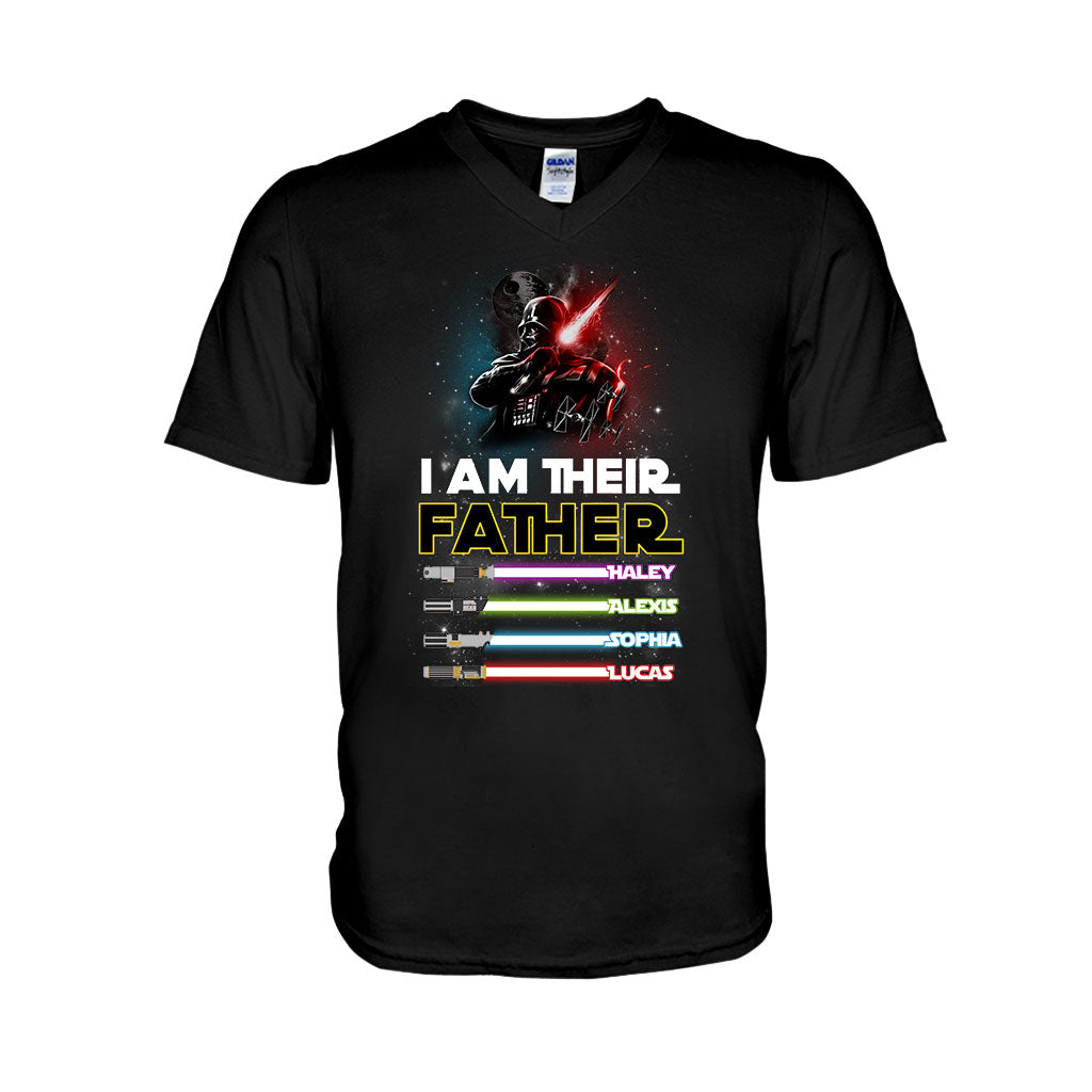 I Am Their Father - Personalized Gift For Father The Force T-shirt and Hoodie