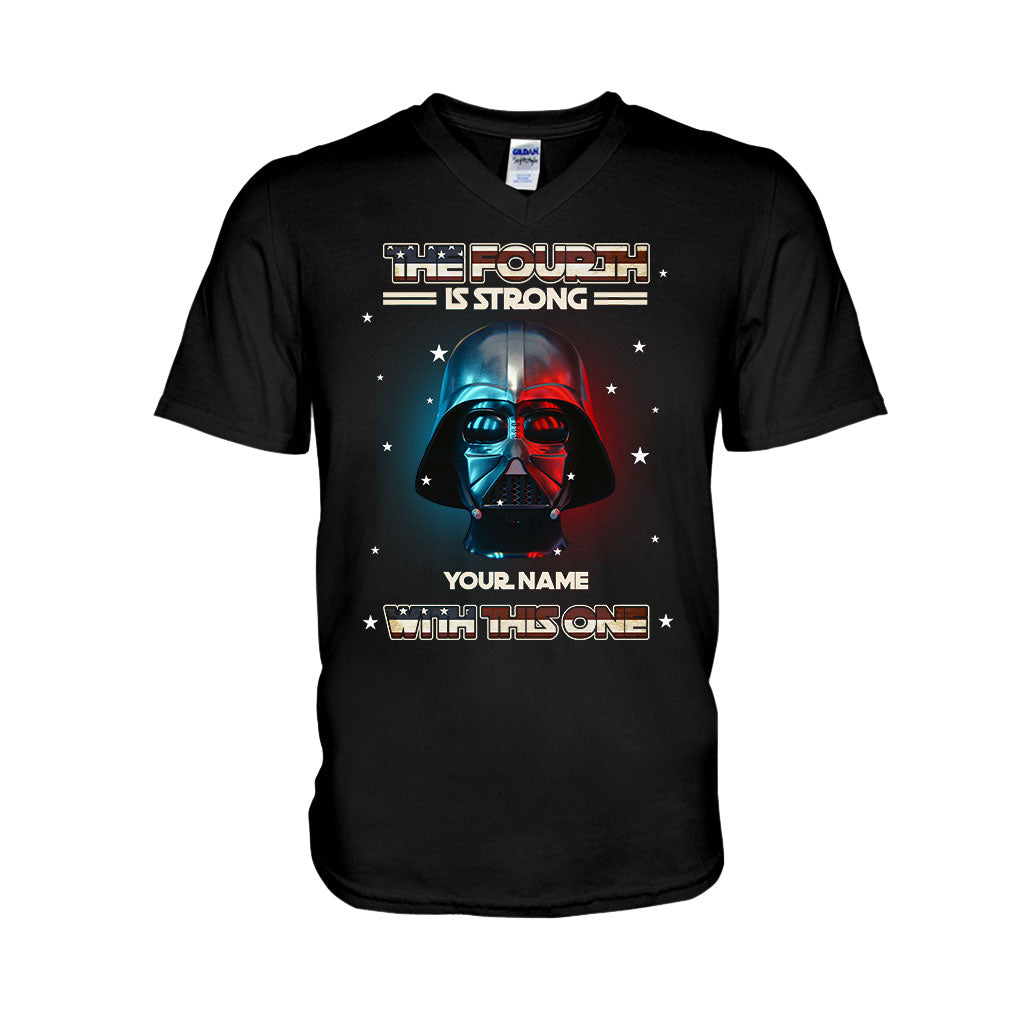 The Fourth Is Strong - Personalized Independence Day The Force T-shirt and Hoodie