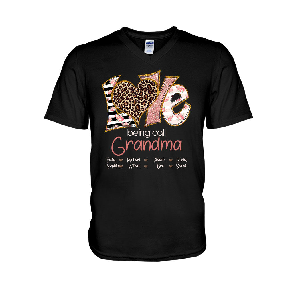 I Love Being Called Grandma - Personalized T-shirt and Hoodie