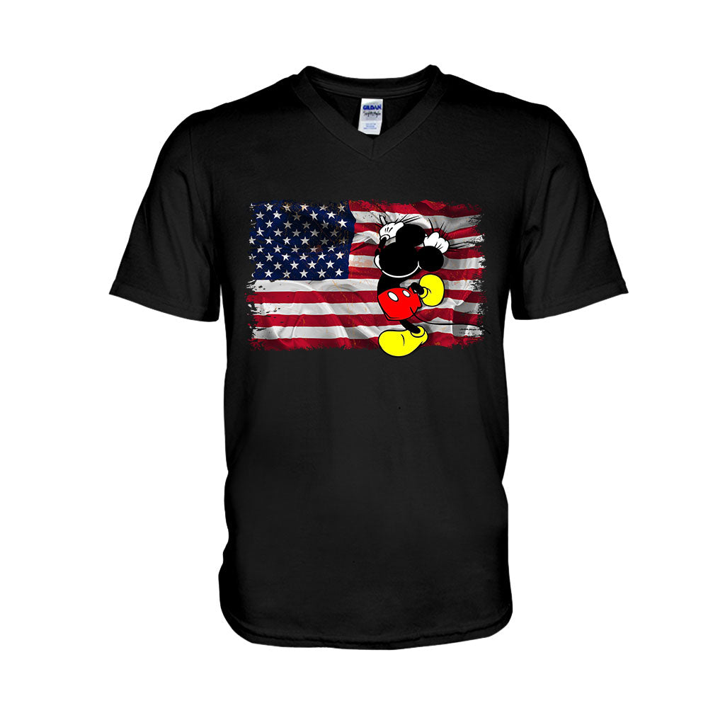 God Bless America - Independence Day Mouse T-shirt and Hoodie