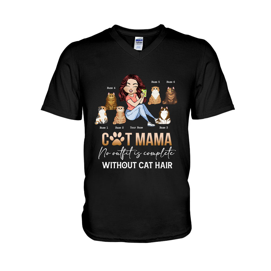 Cat Mama - Personalized T-shirt and Hoodie