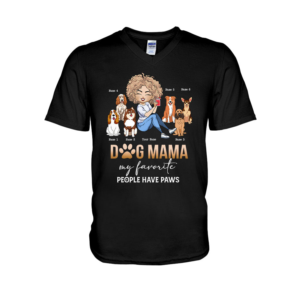 Dog Mama - Personalized T-shirt and Hoodie
