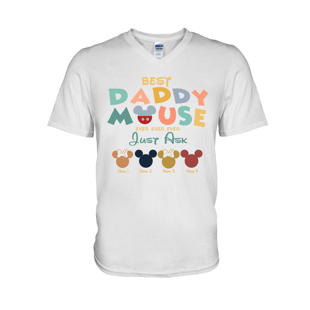 Best Daddy Ever - Personalized Father's Day Mouse T-shirt and Hoodie