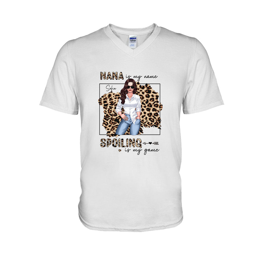 Nana Is My Name - Personalized Grandma T-shirt and Hoodie