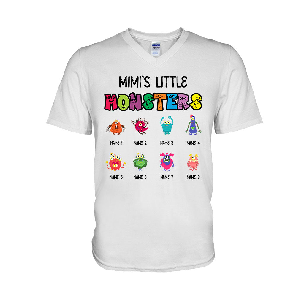 Granma Lil Monsters - Personalized Mother's Day Grandma T-shirt and Hoodie