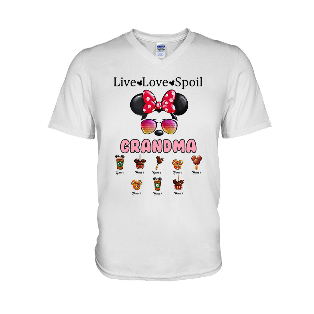 Live Love Spoil - Personalized Mouse T-shirt and Hoodie