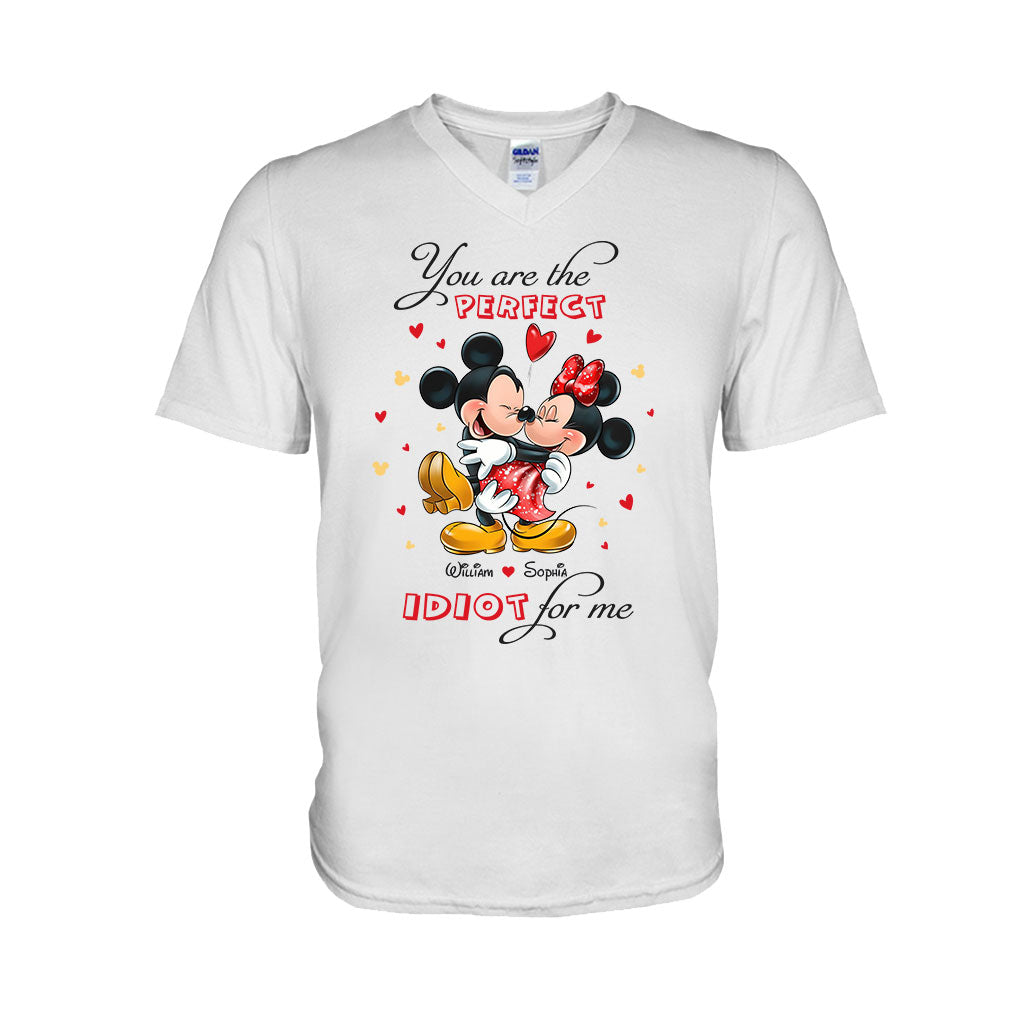 Perfect Idiot - Personalized Couple Mouse T-shirt and Hoodie