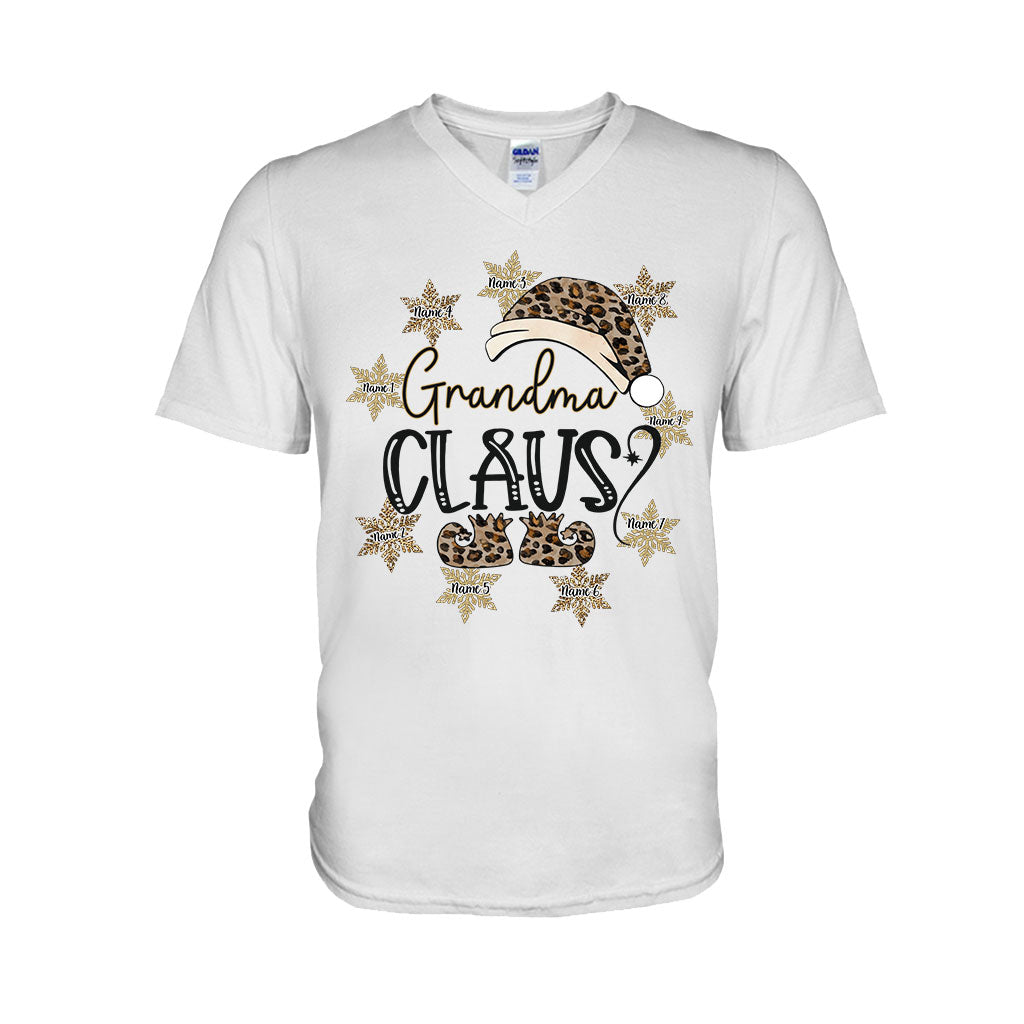 Grandma Claus - Personalized Christmas T-shirt and Hoodie