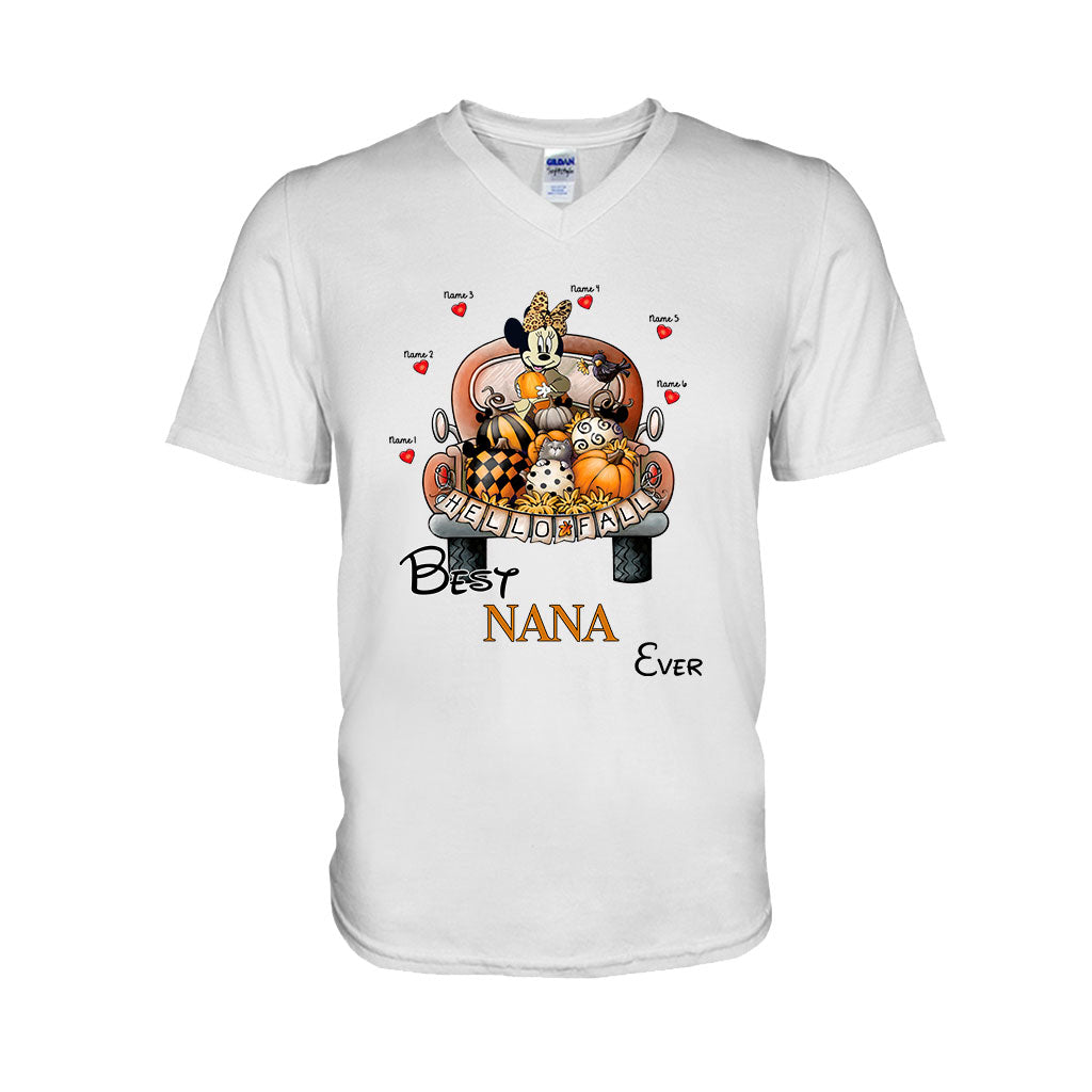 Hello Fall - Personalized Mouse T-shirt and Hoodie