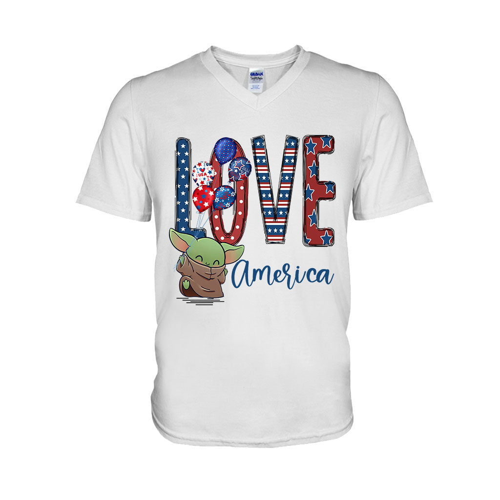 Love - Independence Day The Force T-shirt and Hoodie