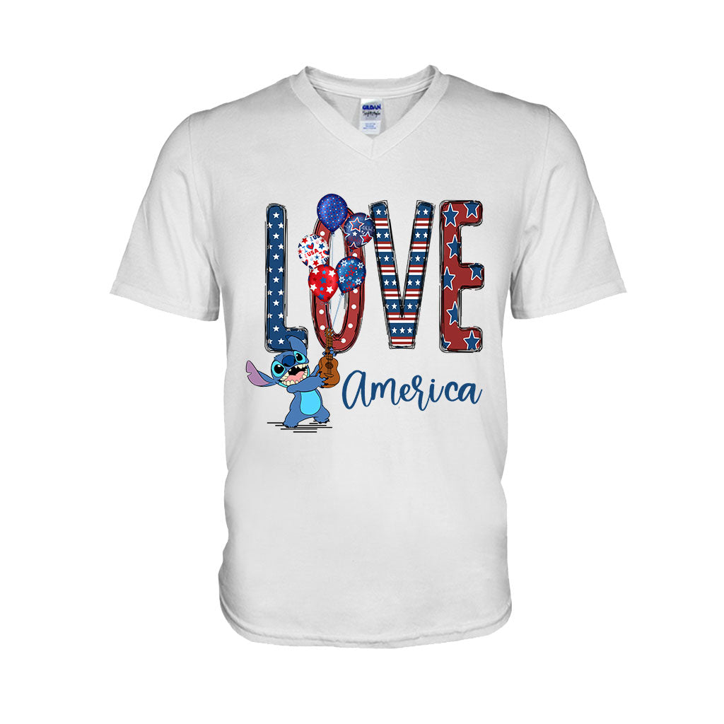 Love - Independence Day Ohana T-shirt and Hoodie