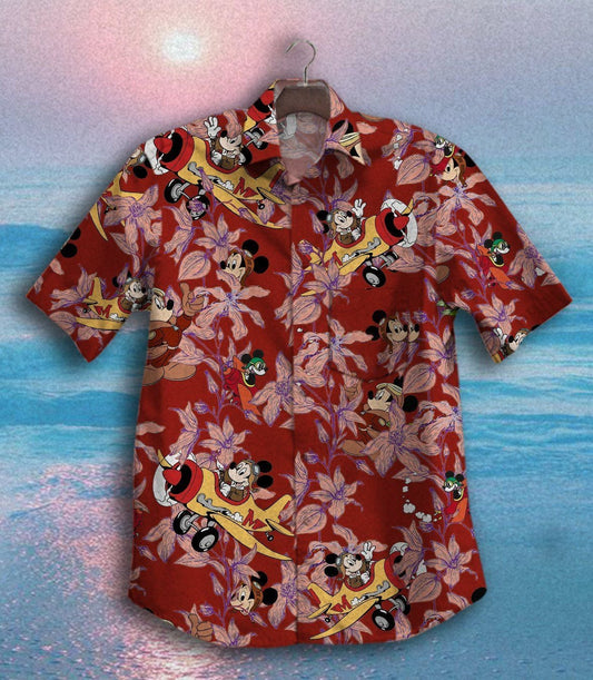 Astronaut Mouse Hawaiian Shirt 0523