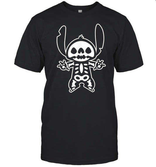 Skull Costume Ohana T-shirt and Hoodie 0823