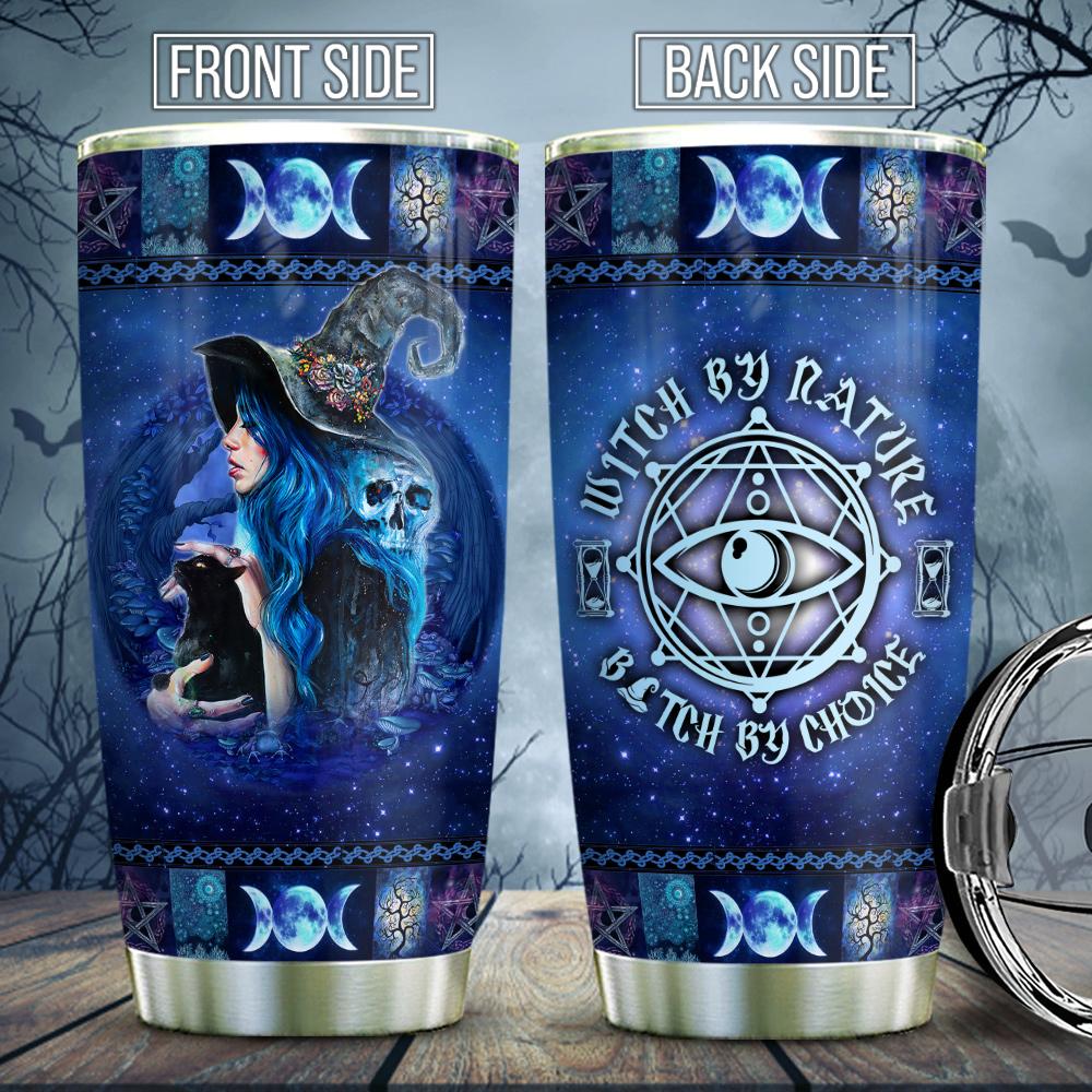 Blue Witch By Nature - Witch Tumbler 0822