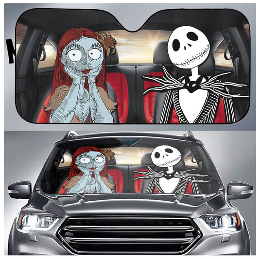 Simply Meant To Be Nightmare Car Sunshade 0224