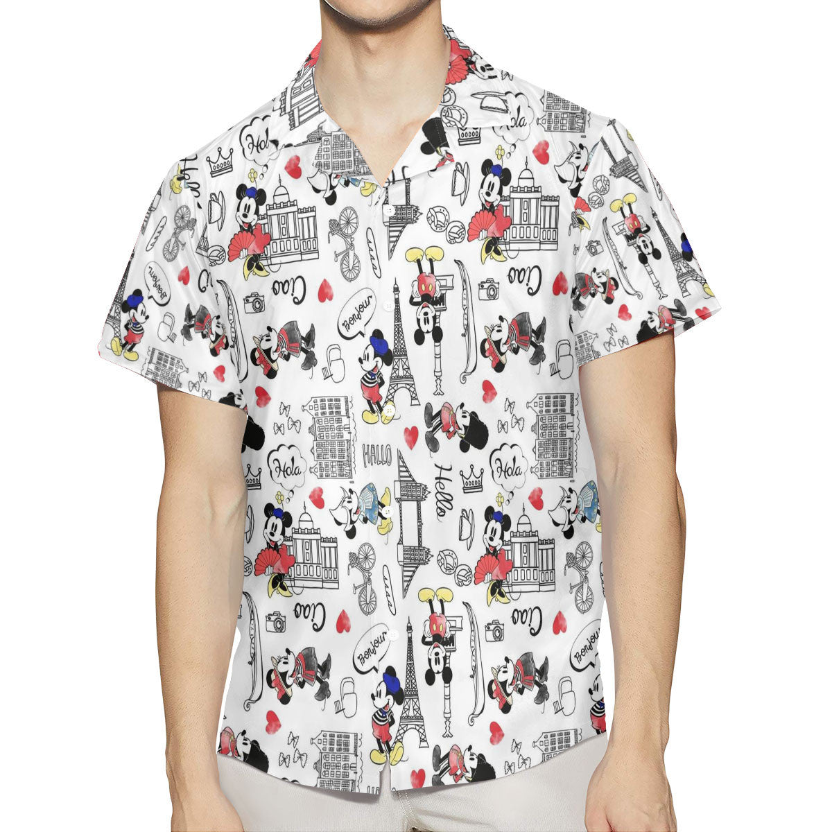 Mouse Couple Mouse Hawaiian Shirt 0523