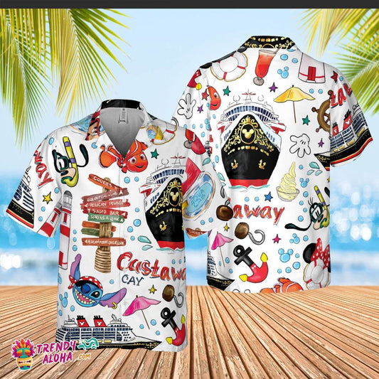 Love Cruising Mouse Hawaiian Shirt 0224