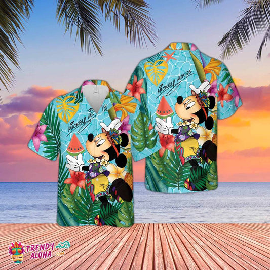 Summer Vibes Mouse Hawaiian Shirt 0224