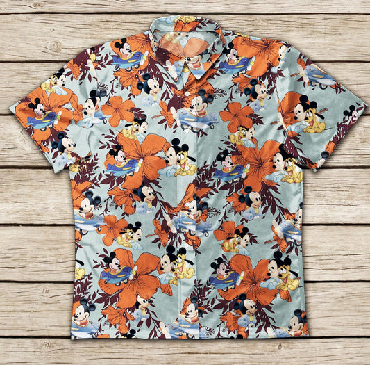 Love Mouse Mouse Hawaiian Shirt 0523
