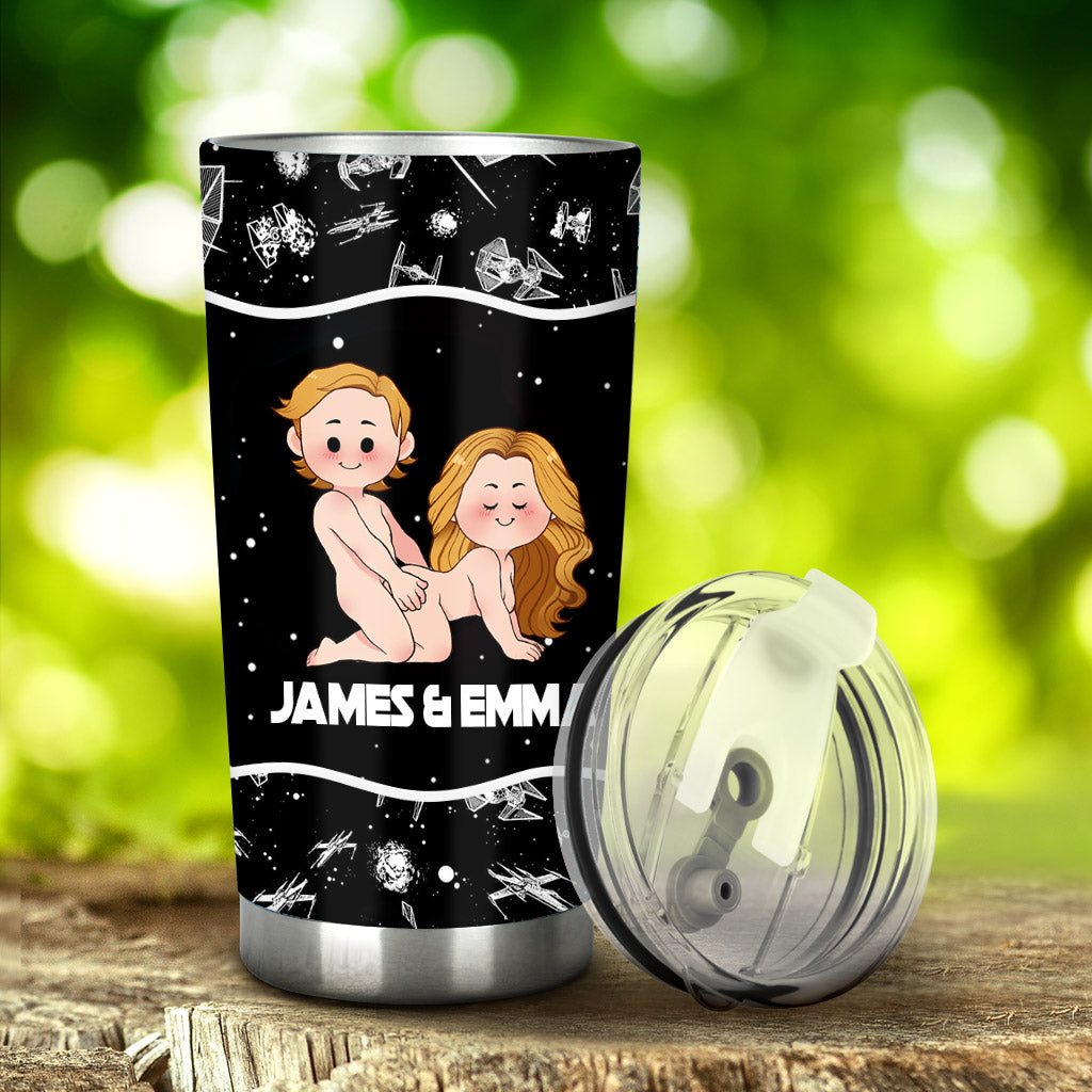 Best Butt In The Galaxy - Personalized The Force Tumbler