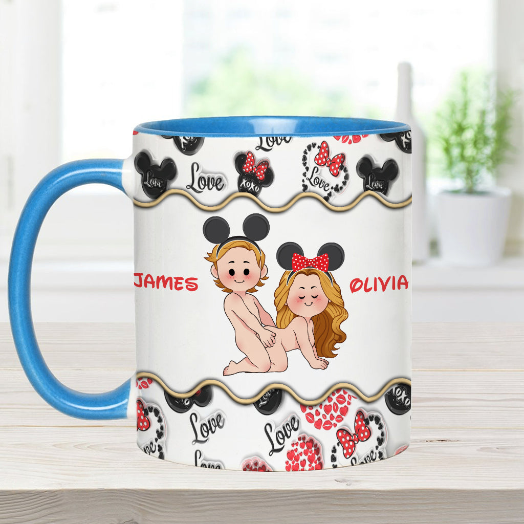 Give Me The D - Personalized Mouse Accent Mug