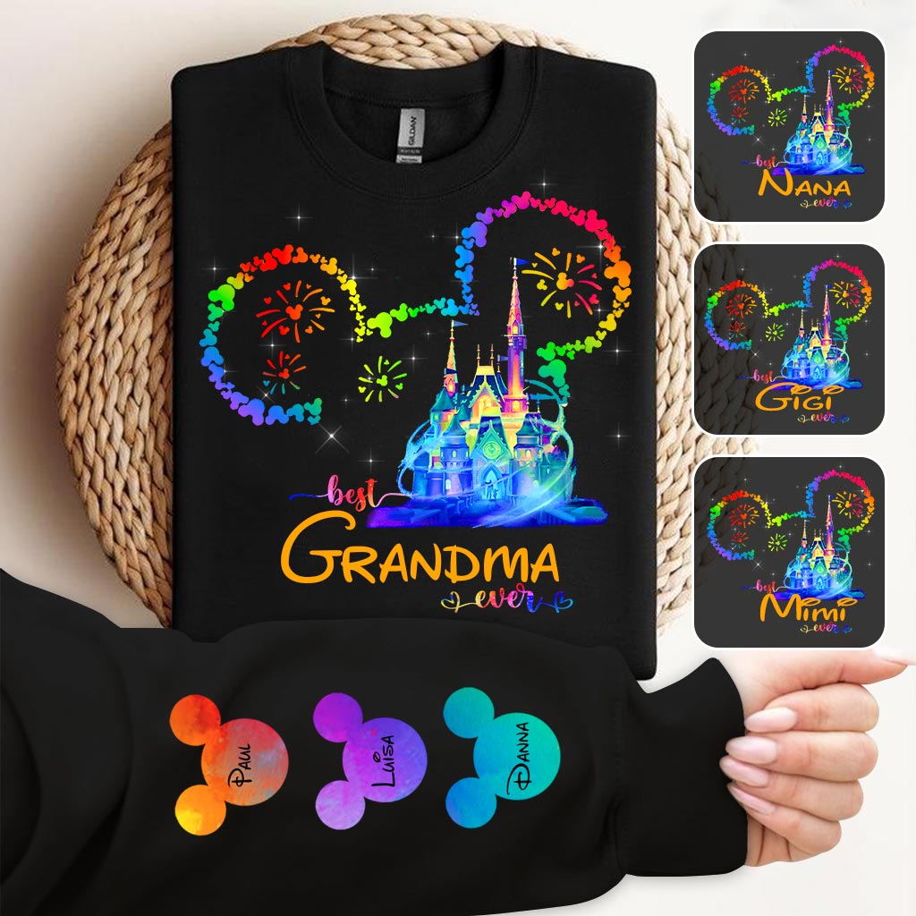 Best Any Title Ever Colorful Mouse Ear - Personalized Mouse All Over Shirt